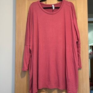 Zenana Outfitters coral colored dress/tunic